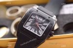 Cartier Santos 100th Anniversary Black Watch - Swiss Grade Replica